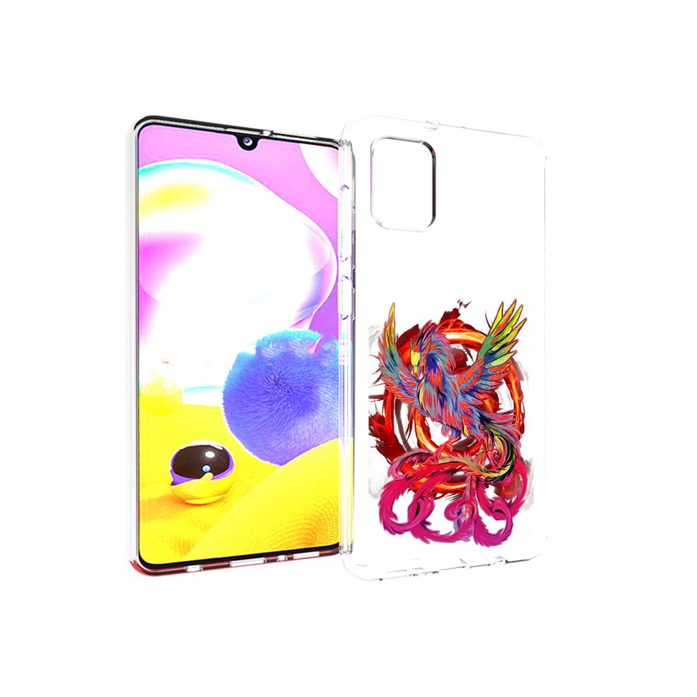 Чехол MyPads Tocco для Samsung Galaxy A31 красочный феникс (PT146911.482.414), Прозрачный, Tocco
Чехол MyPads Tocco для Samsung Galaxy A31 красочный феникс (PT146911.482.414), Прозрачный, Tocco