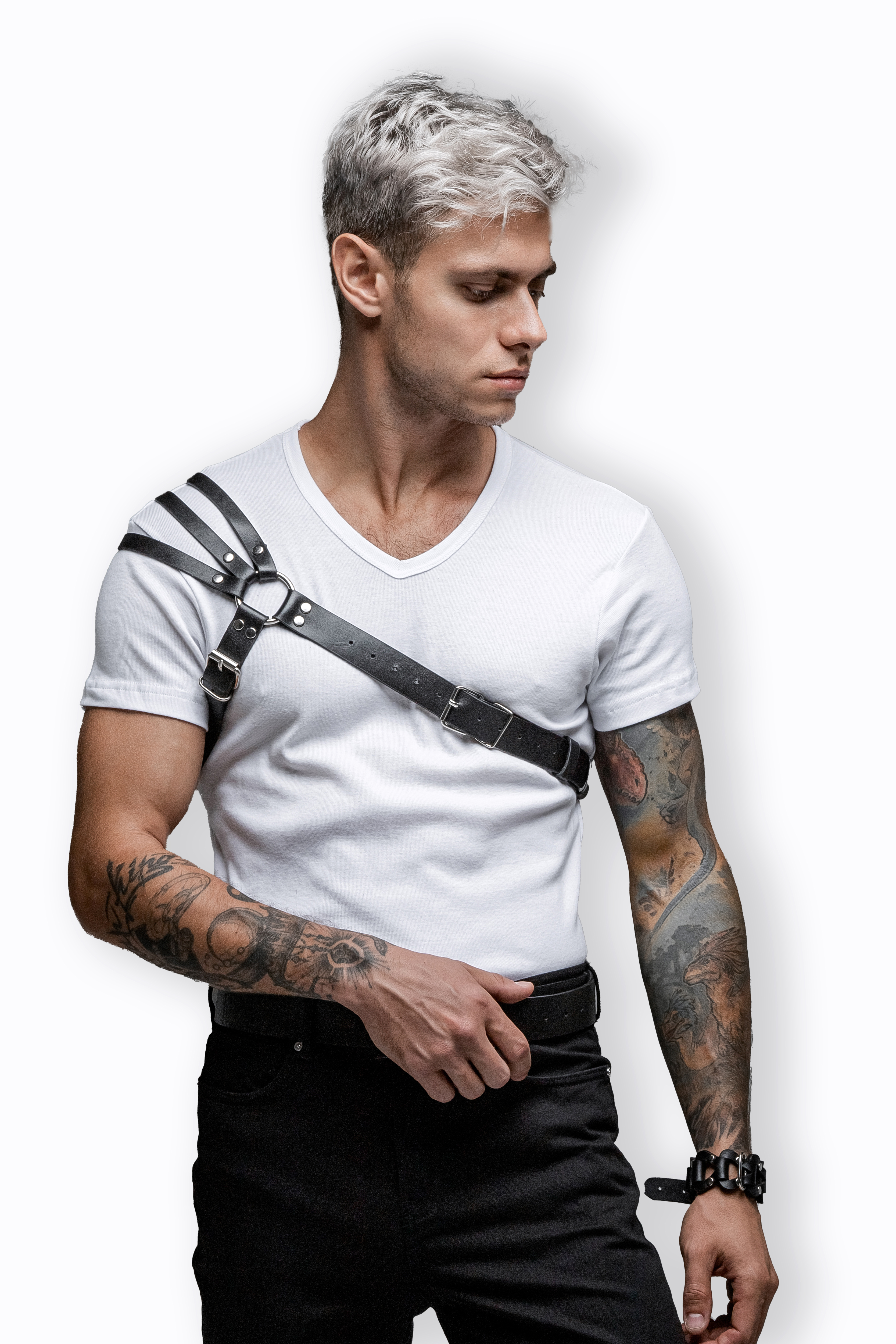 Портупея мужская на одежду ПодКожей YANUS men' Style из ремней натуральной кожи р, Черный, DBS - 010
Портупея мужская на одежду ПодКожей YANUS men' Style из ремней натуральной кожи р, Черный, DBS - 010