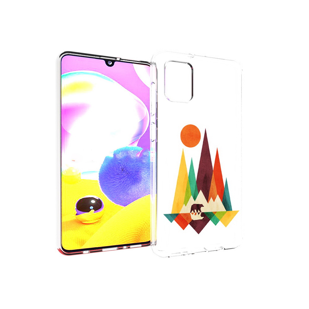 Чехол MyPads Tocco для Samsung Galaxy A31 нарисованные горы с медведем (PT146911.482.506), Прозрачный, Tocco
Чехол MyPads Tocco для Samsung Galaxy A31 нарисованные горы с медведем (PT146911.482.506), Прозрачный, Tocco