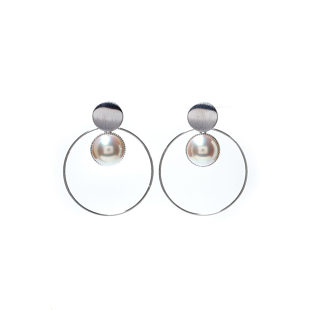 Серьги из бижутерного сплава с искусственным жемчугом Miamelie MDN-1901-004, MDN-1901-004 
Серьги из бижутерного сплава с искусственным жемчугом Miamelie MDN-1901-004, MDN-1901-004