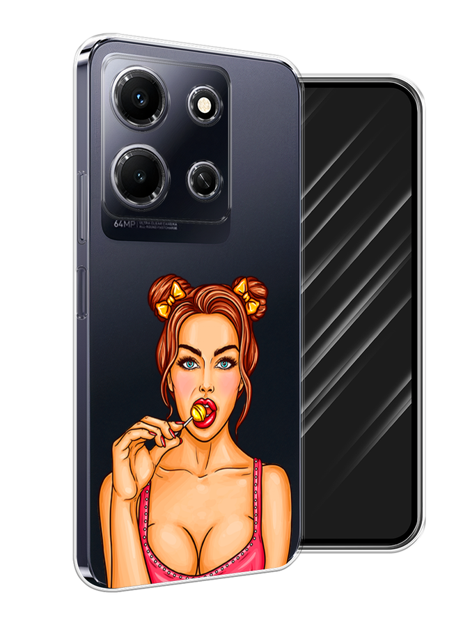 Чехол Awog на Infinix Note 30i "Вкусный леденец", Бежевый;коричневый;розовый, 3104350-7
Чехол Awog на Infinix Note 30i "Вкусный леденец", Бежевый;коричневый;розовый, 3104350-7