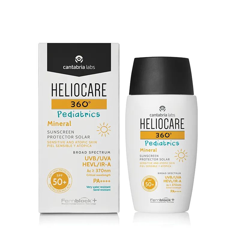 Фотопротектор для детей Cantabria Labs SPF50+ Heliocare 360 Pediatrics минеральный 50 мл
Фотопротектор для детей Cantabria Labs SPF50+ Heliocare 360 Pediatrics минеральный 50 мл