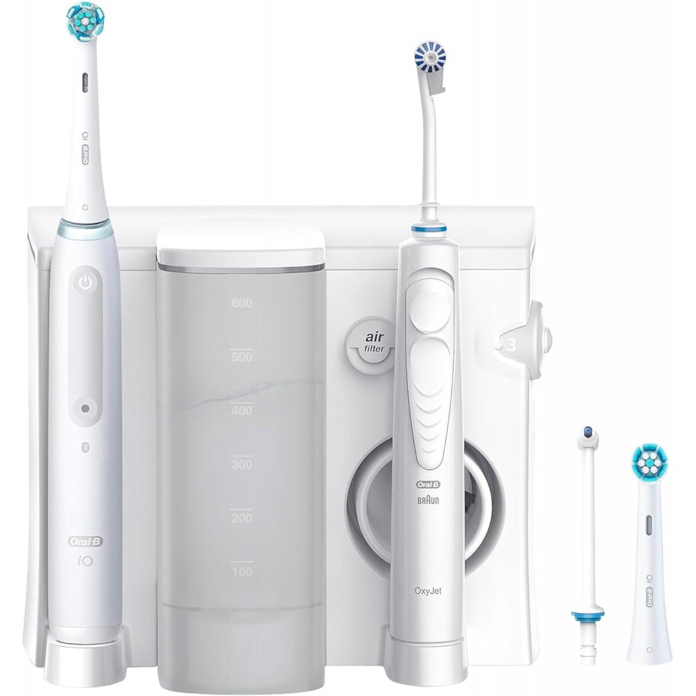 Зубной центр, ирригатор+электрическая зубная щетка Oral-B 8006540841068 белый, 8006540841068
Зубной центр, ирригатор+электрическая зубная щетка Oral-B 8006540841068 белый, 8006540841068