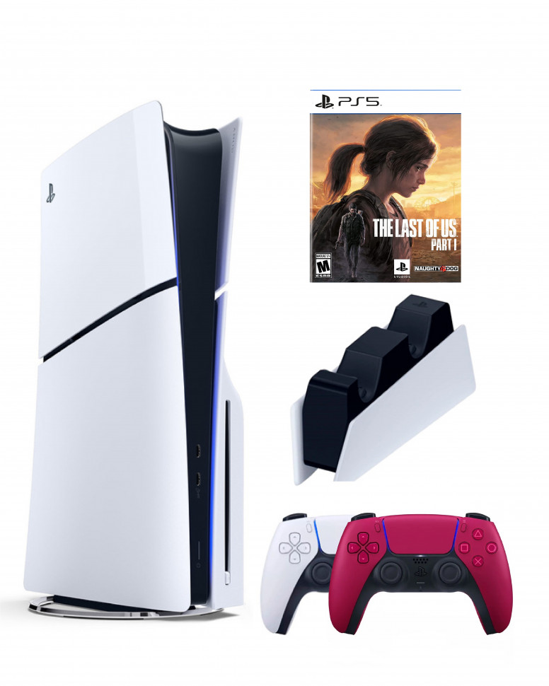 Игровая приставка Sony Playstation 5 Slim 1 Tb+2-ой геймпад(красный)+ЗУ+Один из нас
Игровая приставка Sony Playstation 5 Slim 1 Tb+2-ой геймпад(красный)+ЗУ+Один из нас