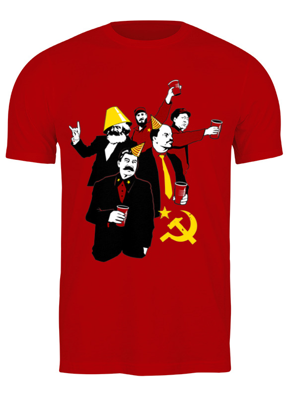 Футболка мужская Printio Коммунистическая вечеринка красная 3XL, Красный, Коммунистическая вечеринка
Футболка мужская Printio Коммунистическая вечеринка красная 3XL, Красный, Коммунистическая вечеринка