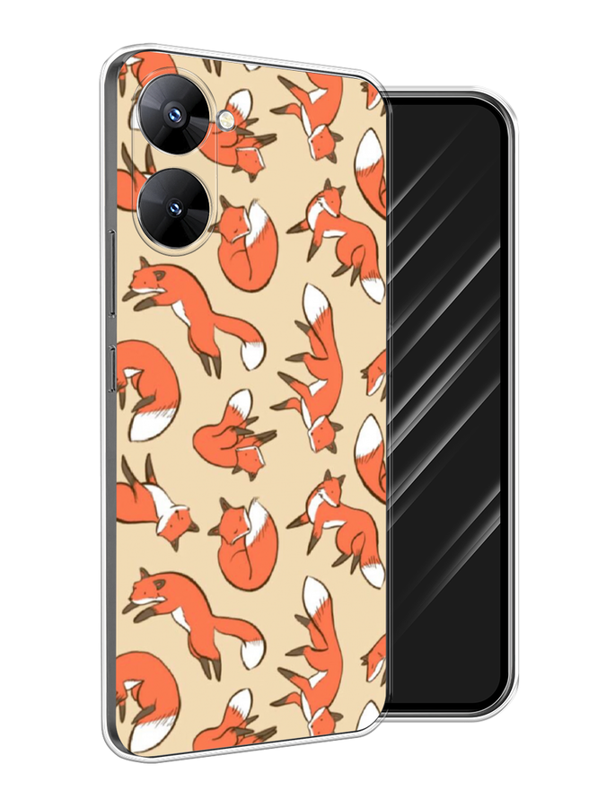 Чехол Awog на Realme V30 5G/V30T 5G "Лисички фон", Бежевый;оранжевый;белый, 2513450-3
Чехол Awog на Realme V30 5G/V30T 5G "Лисички фон", Бежевый;оранжевый;белый, 2513450-3