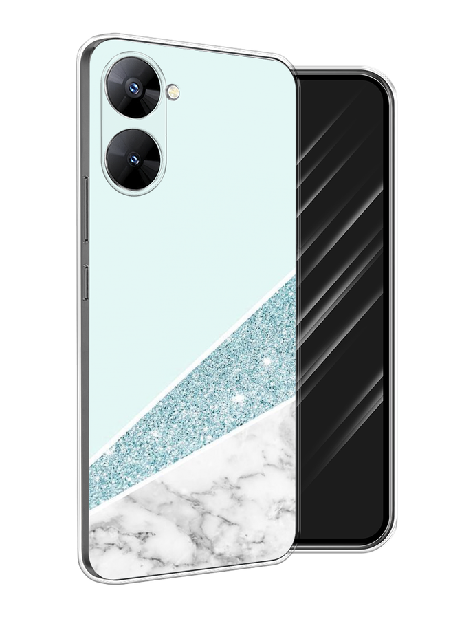 Чехол Awog на Realme V30 5G/V30T 5G "Мрамор с голубыми блестками", Голубой;белый, 2513450-3
Чехол Awog на Realme V30 5G/V30T 5G "Мрамор с голубыми блестками", Голубой;белый, 2513450-3