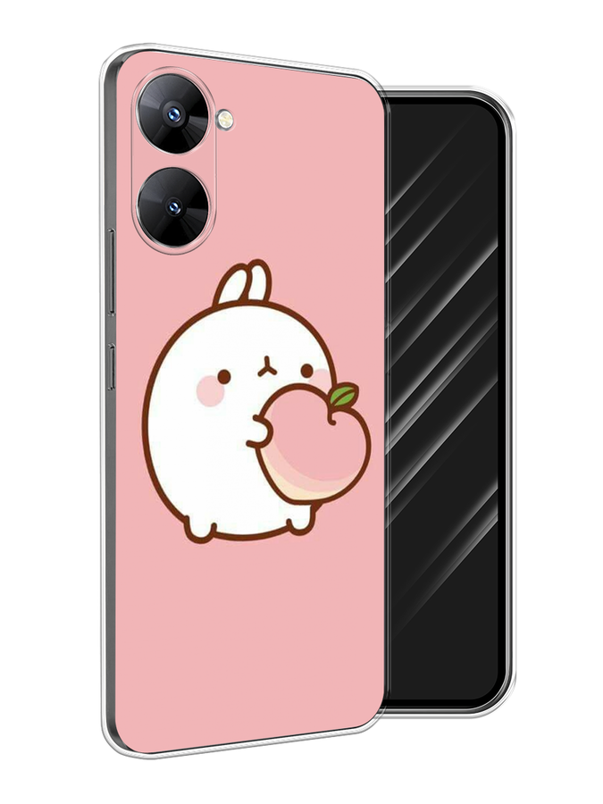 Чехол Awog на Realme V30 5G/V30T 5G "Кролик с персиком", Розовый;бежевый, 2513450-1
Чехол Awog на Realme V30 5G/V30T 5G "Кролик с персиком", Розовый;бежевый, 2513450-1
