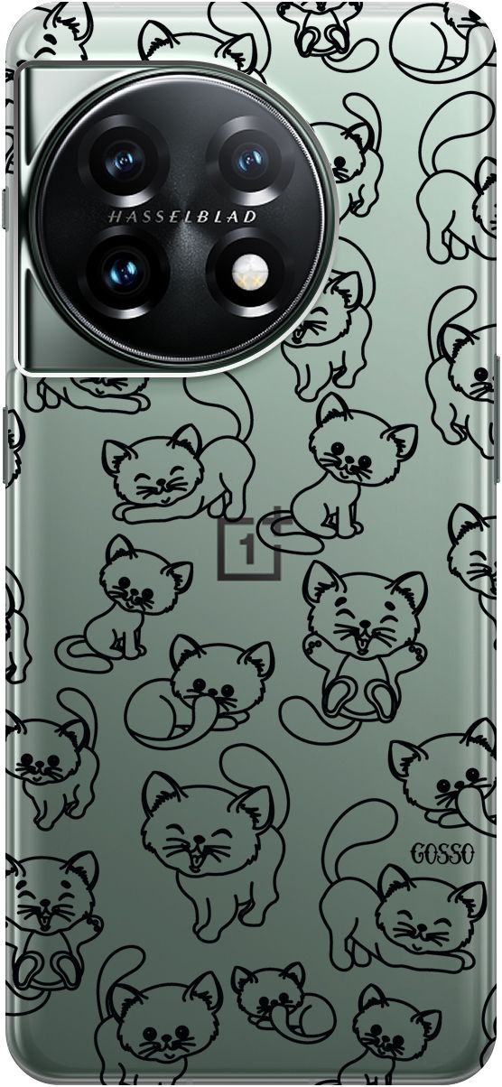 Силиконовый чехол на OnePlus 11 с 3D принтом "Cute Kitties" прозрачный, Прозрачный;черный, 159476
Силиконовый чехол на OnePlus 11 с 3D принтом "Cute Kitties" прозрачный, Прозрачный;черный, 159476