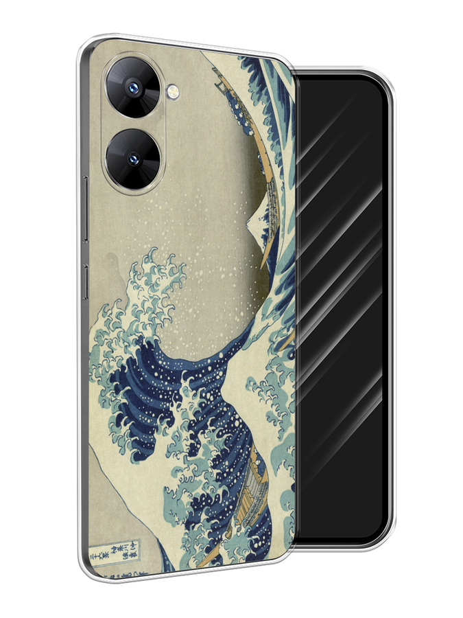 Чехол Awog на Realme V30 5G/V30T 5G "Большая волна в Канагаве", Серый;синий;голубой, 2513550-9
Чехол Awog на Realme V30 5G/V30T 5G "Большая волна в Канагаве", Серый;синий;голубой, 2513550-9