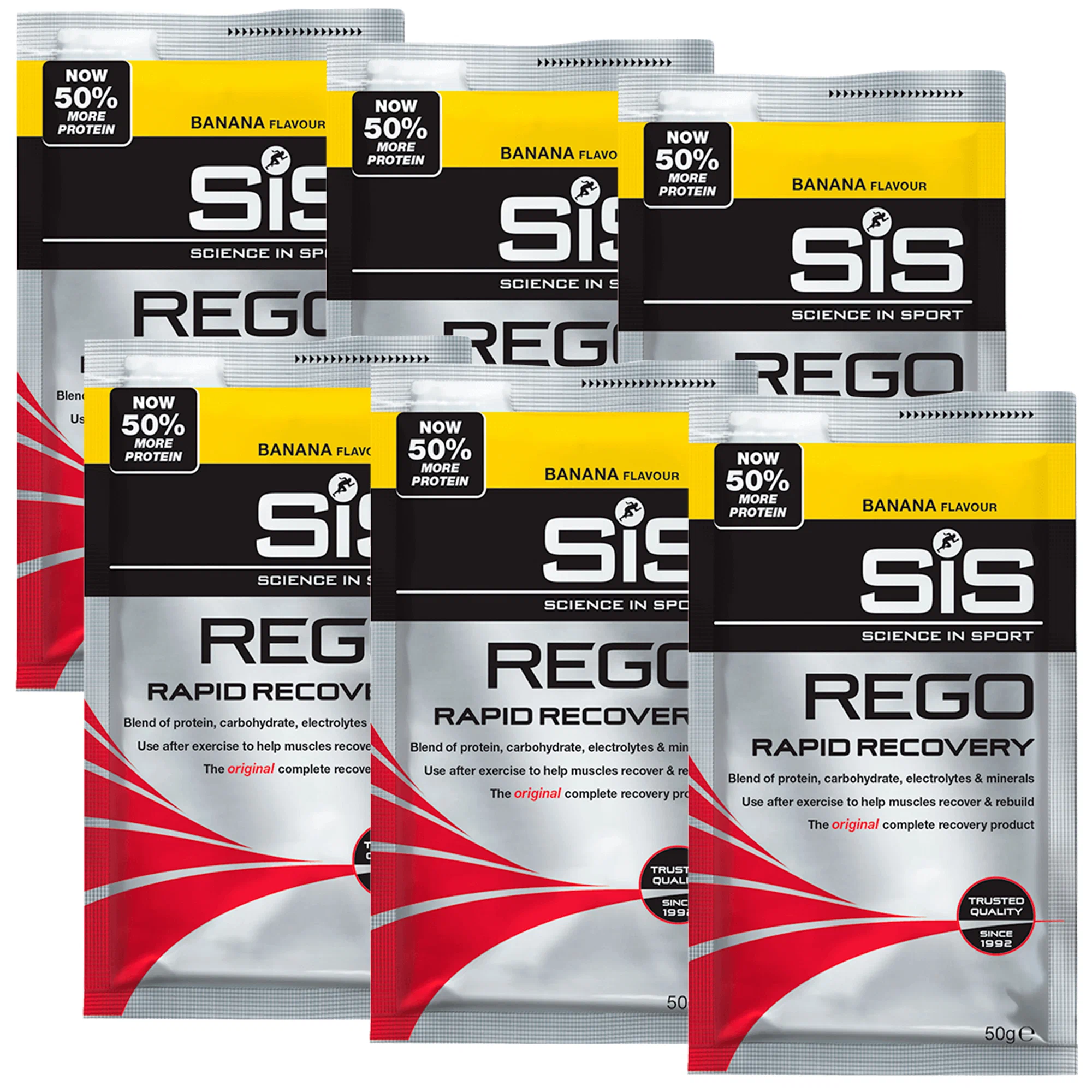 SiS SiS, Напиток углеводно-белковый, порошок REGO Rapid Recovery, 6х50г (Банан), SiS, Напиток восстановительный углеводно-белковый в порошке REGO Rapid Recovery, 6х50г (Банан)
SiS SiS, Напиток углеводно-белковый, порошок REGO Rapid Recovery, 6х50г (Банан), SiS, Напиток восстановительный углеводно-белковый в порошке REGO Rapid Recovery, 6х50г (Банан)