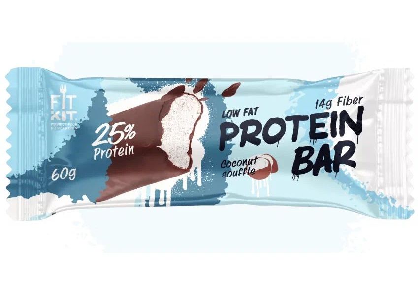 Fit Kit Fit Kit, Protein BAR, 60г (Кокосовое суфле), Fit Kit, Protein BAR, 60г (Кокосовое суфле)
Fit Kit Fit Kit, Protein BAR, 60г (Кокосовое суфле), Fit Kit, Protein BAR, 60г (Кокосовое суфле)