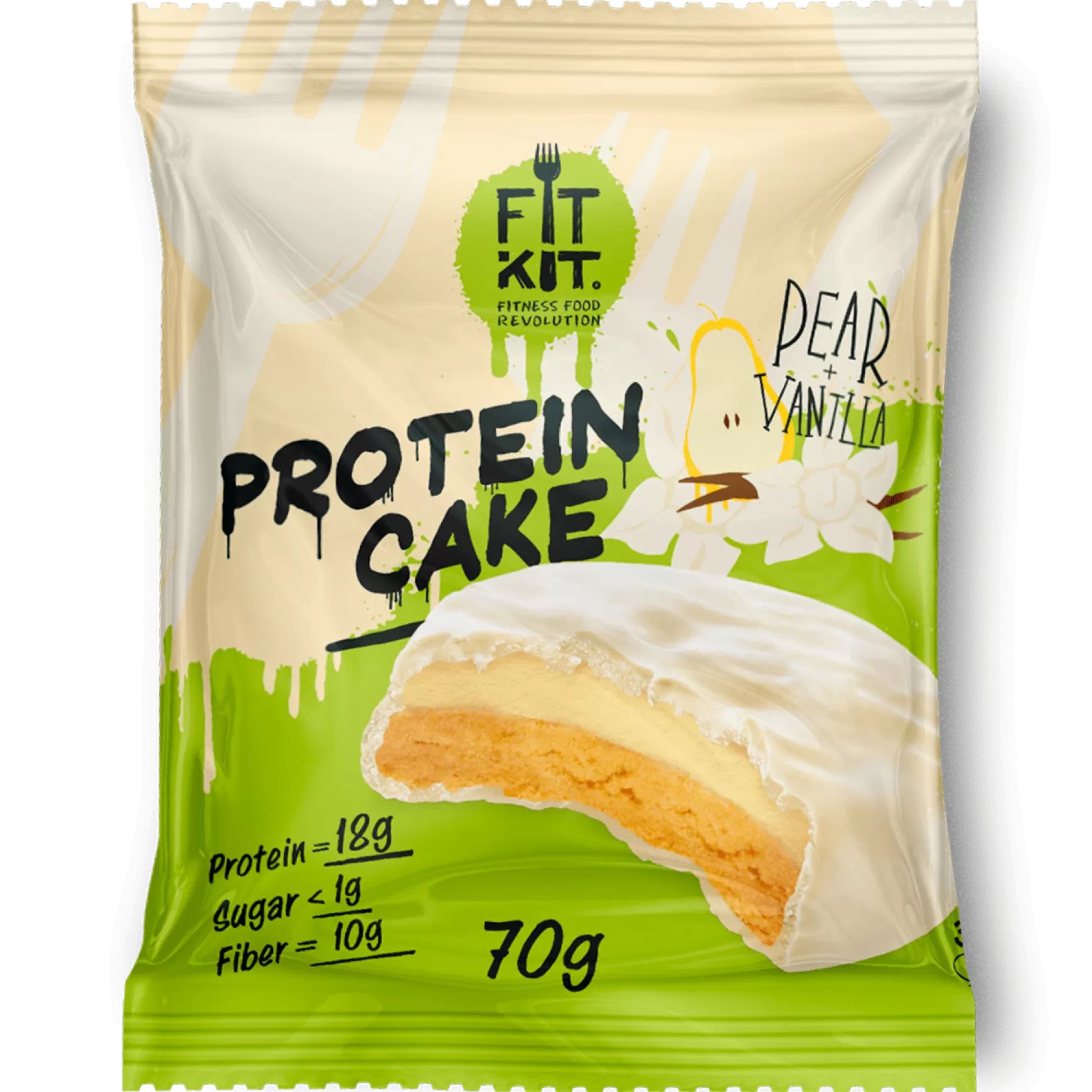 Протеиновое печенье Fit Kit Protein Cake груша и ваниль, 70 г, Fit Kit, Protein Cake, 70г (Груша-ваниль)
Протеиновое печенье Fit Kit Protein Cake груша и ваниль, 70 г, Fit Kit, Protein Cake, 70г (Груша-ваниль)