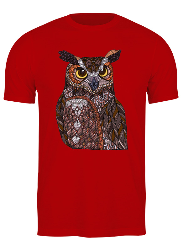 Футболка мужская Printio Филин красная M, Красный, Филин
Футболка мужская Printio Филин красная M, Красный, Филин