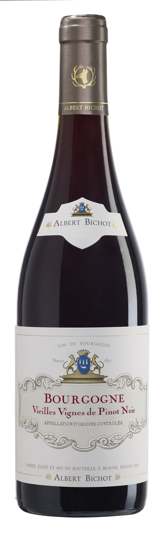 Вино Albert Bichot Bourgogne Vieilles Vignes de Pinot Noir AOC красное сухое 12,5% 0,75 л
Вино Albert Bichot Bourgogne Vieilles Vignes de Pinot Noir AOC красное сухое 12,5% 0,75 л