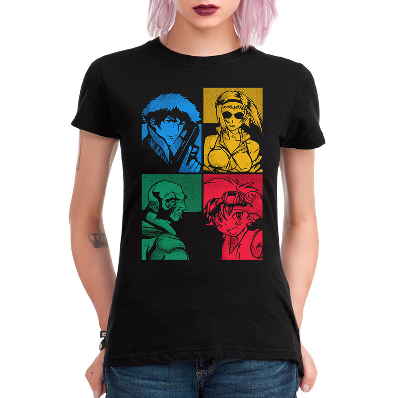 Футболка женская Dream Shirts Ковбой Бибоп 989456111 черная 3XL, Ковбой Бибоп 989456111
Футболка женская Dream Shirts Ковбой Бибоп 989456111 черная 3XL, Ковбой Бибоп 989456111