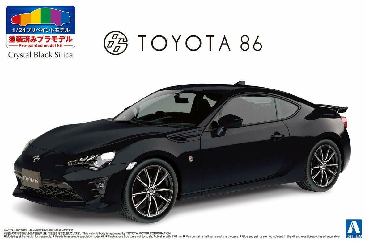 Сборная модель Aoshima 1/24 Сборная модель Toyota 86 '16 Crystal Black Silica 05648
Сборная модель Aoshima 1/24 Сборная модель Toyota 86 '16 Crystal Black Silica 05648