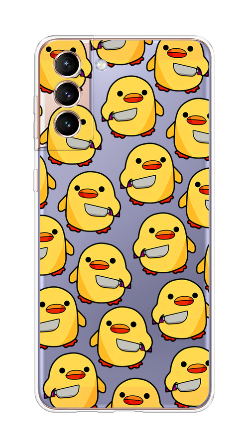 Чехол на Samsung Galaxy S21 Plus "Утка с ножом", Прозрачный;желтый;оранжевый, 2102150-1
Чехол на Samsung Galaxy S21 Plus "Утка с ножом", Прозрачный;желтый;оранжевый, 2102150-1