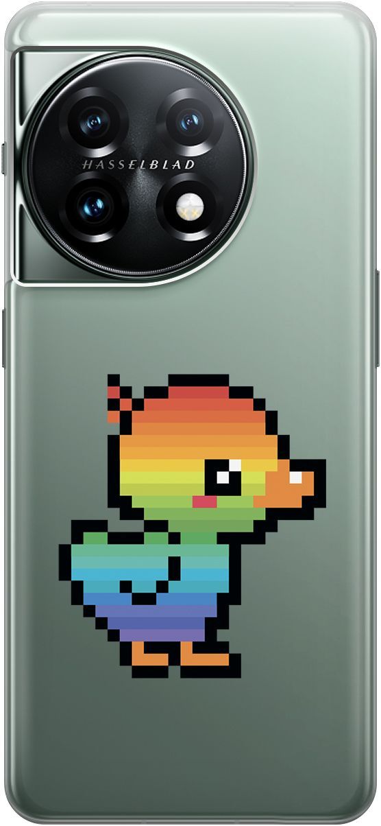 Силиконовый чехол на OnePlus 11 с 3D принтом "Pixel Duck" прозрачный, Прозрачный;желтый, 159477
Силиконовый чехол на OnePlus 11 с 3D принтом "Pixel Duck" прозрачный, Прозрачный;желтый, 159477