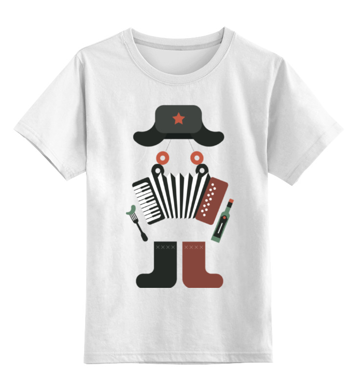 Футболка детская Printio Осторожно, я русский (русский хипстер) цв. белый р. 116, Осторожно, я русский (русский хипстер) 
Футболка детская Printio Осторожно, я русский (русский хипстер) цв. белый р. 116, Осторожно, я русский (русский хипстер)