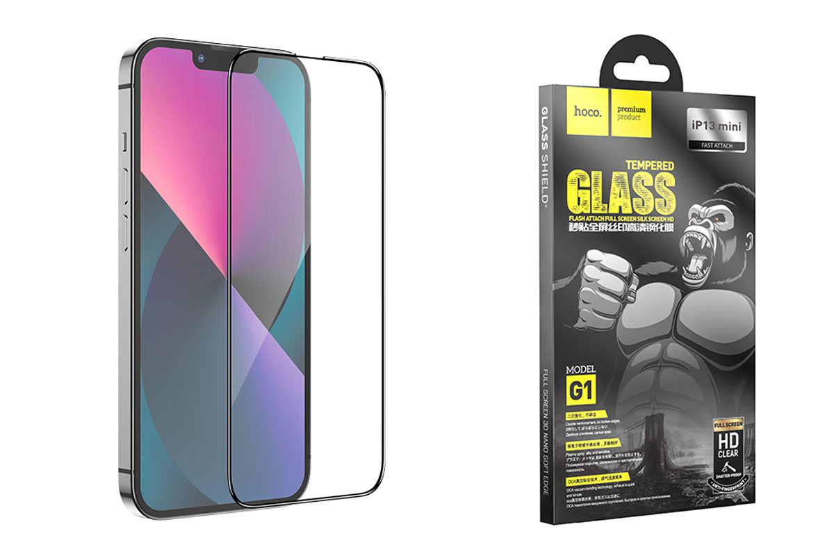 Защитное стекло Hoco G1 Flash attach HD для iPhone 13 Mini 5,4 черная рамка, G1 Flash attach full screen slik skreen HD
Защитное стекло Hoco G1 Flash attach HD для iPhone 13 Mini 5,4 черная рамка, G1 Flash attach full screen slik skreen HD