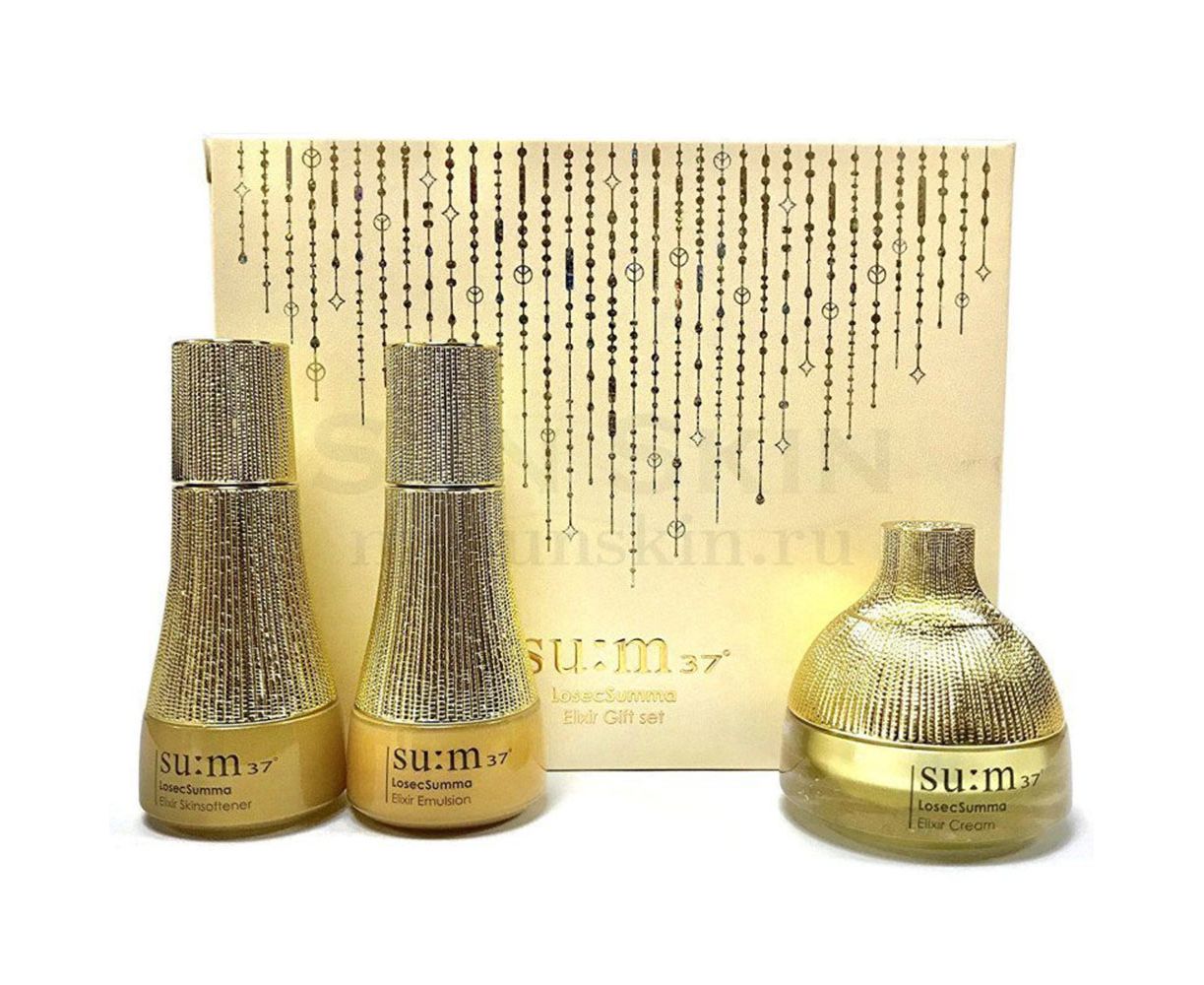Набор миниатюр питательных средств для лица Sum37 Losec Summa Elixir 3 Gift Set, Набор для лица
Набор миниатюр питательных средств для лица Sum37 Losec Summa Elixir 3 Gift Set, Набор для лица