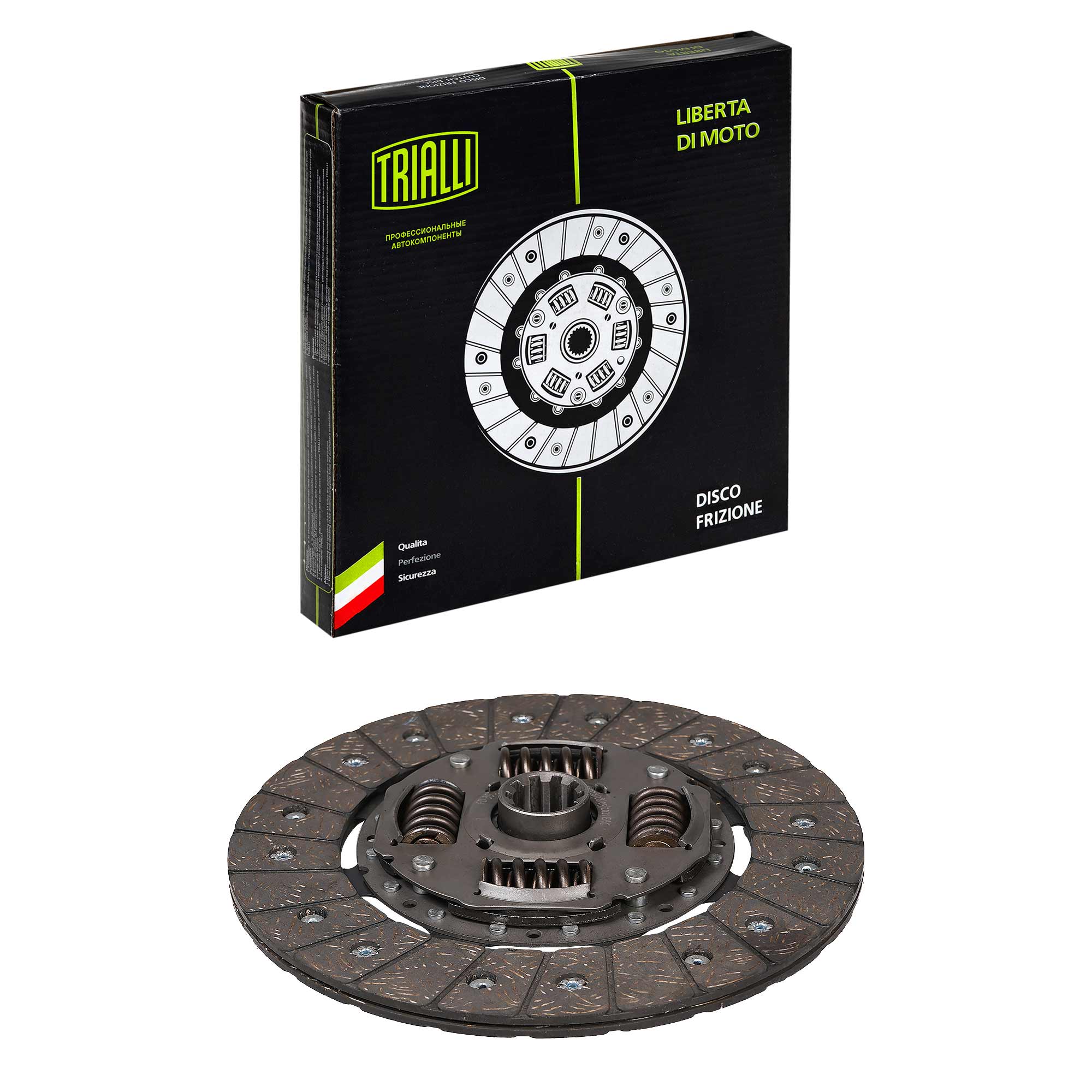 фото Диск сцепления ведомый газ/уаз (змз. 409) trialli fd 399