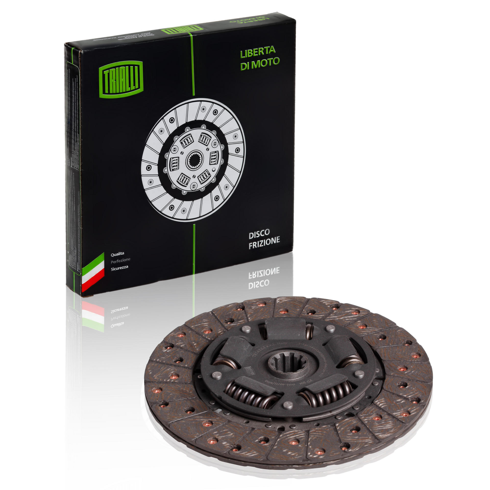 фото Диск сцепления ведомый уаз 31631 хантер (дв. iveco f1a) trialli fd 391