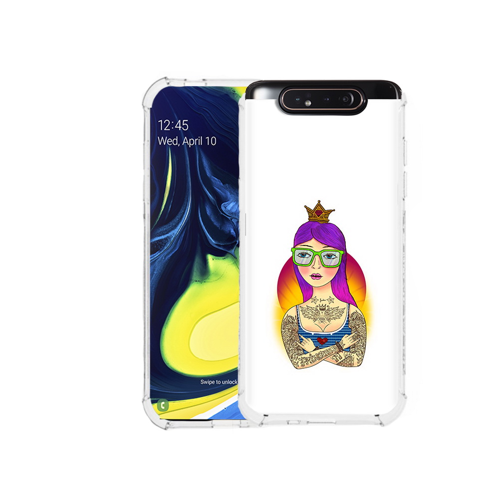 Чехол MyPads Tocco для Samsung Galaxy A80 девушка в татуировках с короной, Прозрачный, Tocco
Чехол MyPads Tocco для Samsung Galaxy A80 девушка в татуировках с короной, Прозрачный, Tocco