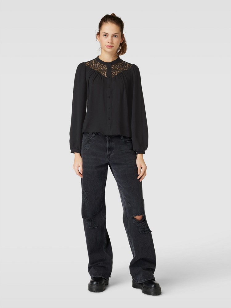 Блуза женская ONLY 15288333 черная L, Черный, 15288333 
Блуза женская ONLY 15288333 черная L, Черный, 15288333