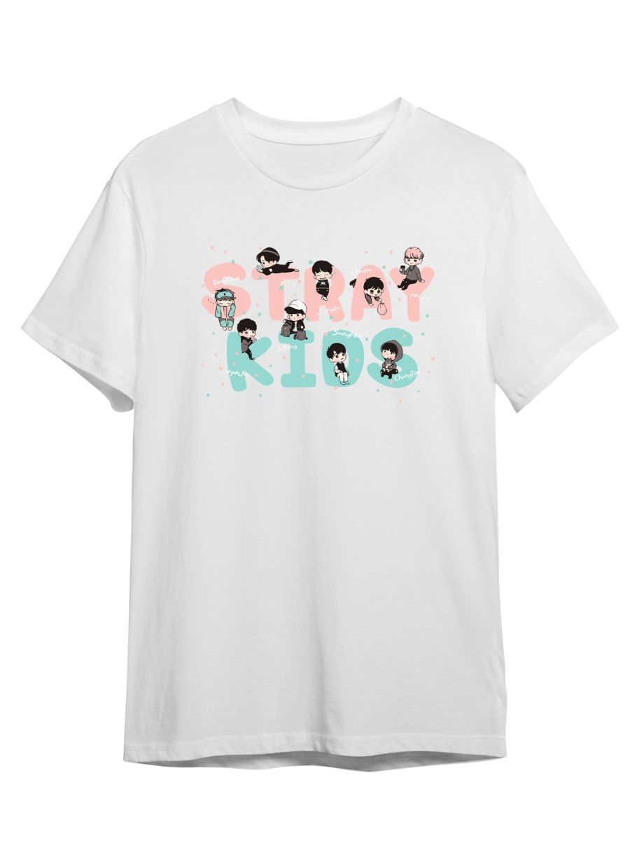 Футболка унисекс Каждому Своё Stray Kids/K-Pop/Корея MGSK8 белая XS, Белый, "Stray Kids/K-Pop/Корея" MGSK8
Футболка унисекс Каждому Своё Stray Kids/K-Pop/Корея MGSK8 белая XS, Белый, "Stray Kids/K-Pop/Корея" MGSK8