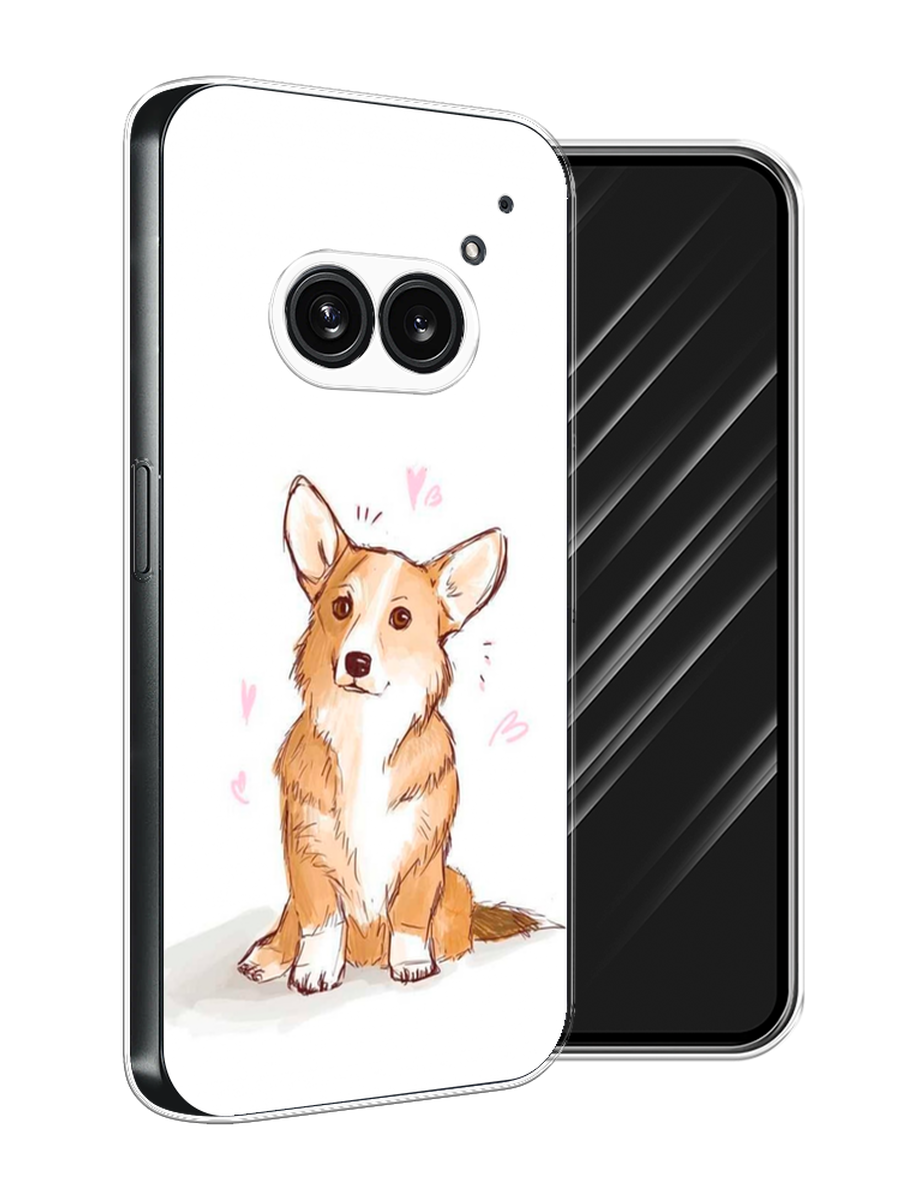 Чехол Awog на Nothing Phone 2a "Корги любовь", Бежевый;белый, 3300350-1
Чехол Awog на Nothing Phone 2a "Корги любовь", Бежевый;белый, 3300350-1