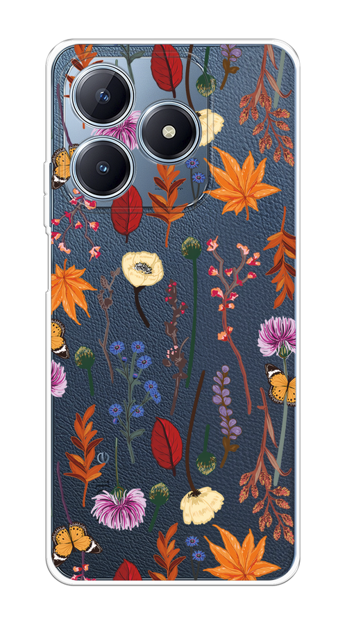 Чехол Homey на Realme C63 "Orange Purple flowers", Оранжевый;красный;розовый;желтый;прозрачный, 2517350-1
Чехол Homey на Realme C63 "Orange Purple flowers", Оранжевый;красный;розовый;желтый;прозрачный, 2517350-1
