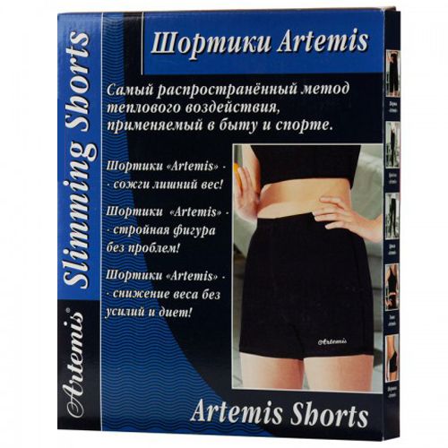 фото Artemis шорты для похудения черные размер l