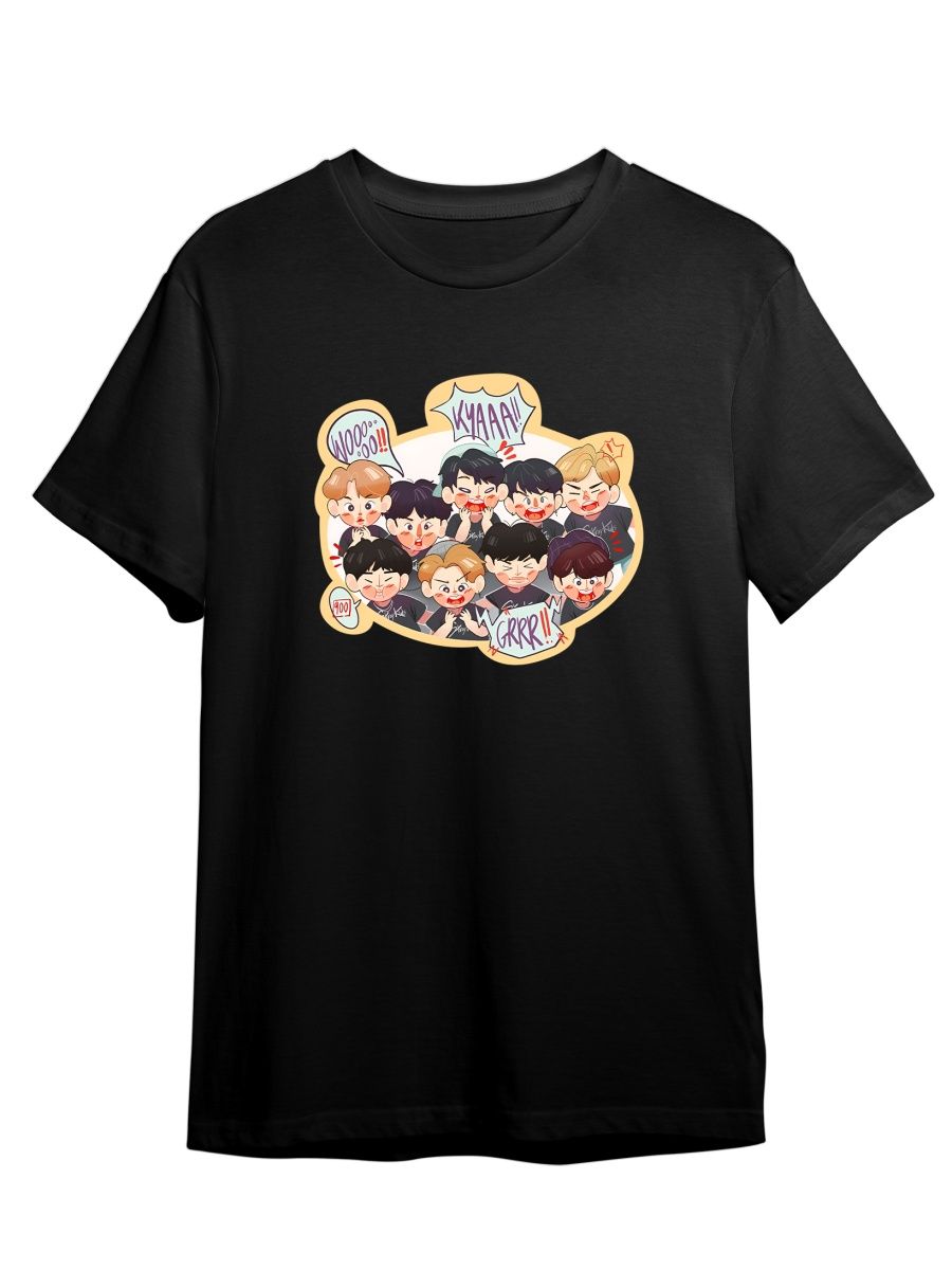 Футболка унисекс Каждому Своё Stray Kids/K-Pop/Корея MGSK13 черная 4XL, "Stray Kids/K-Pop/Корея" MGSK13
Футболка унисекс Каждому Своё Stray Kids/K-Pop/Корея MGSK13 черная 4XL, "Stray Kids/K-Pop/Корея" MGSK13