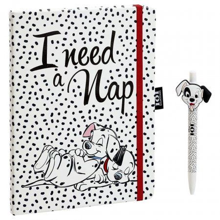 Записная книжка Funko 101 Dalmatians: I Need A Nap A5 + ручка, Черный;белый, UT-DI06432
Записная книжка Funko 101 Dalmatians: I Need A Nap A5 + ручка, Черный;белый, UT-DI06432