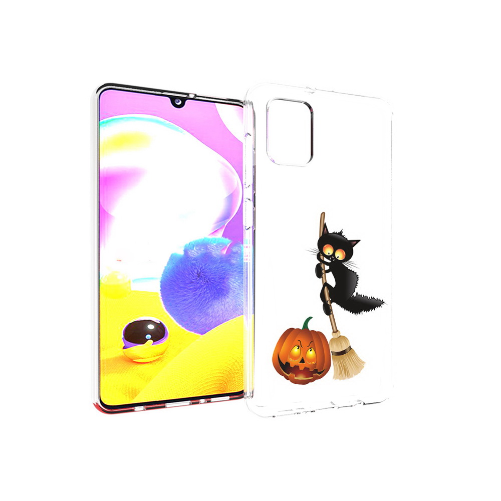 Чехол MyPads Tocco для Samsung Galaxy A31 хэлуинский котик (PT146911.482.667), Прозрачный, Tocco
Чехол MyPads Tocco для Samsung Galaxy A31 хэлуинский котик (PT146911.482.667), Прозрачный, Tocco