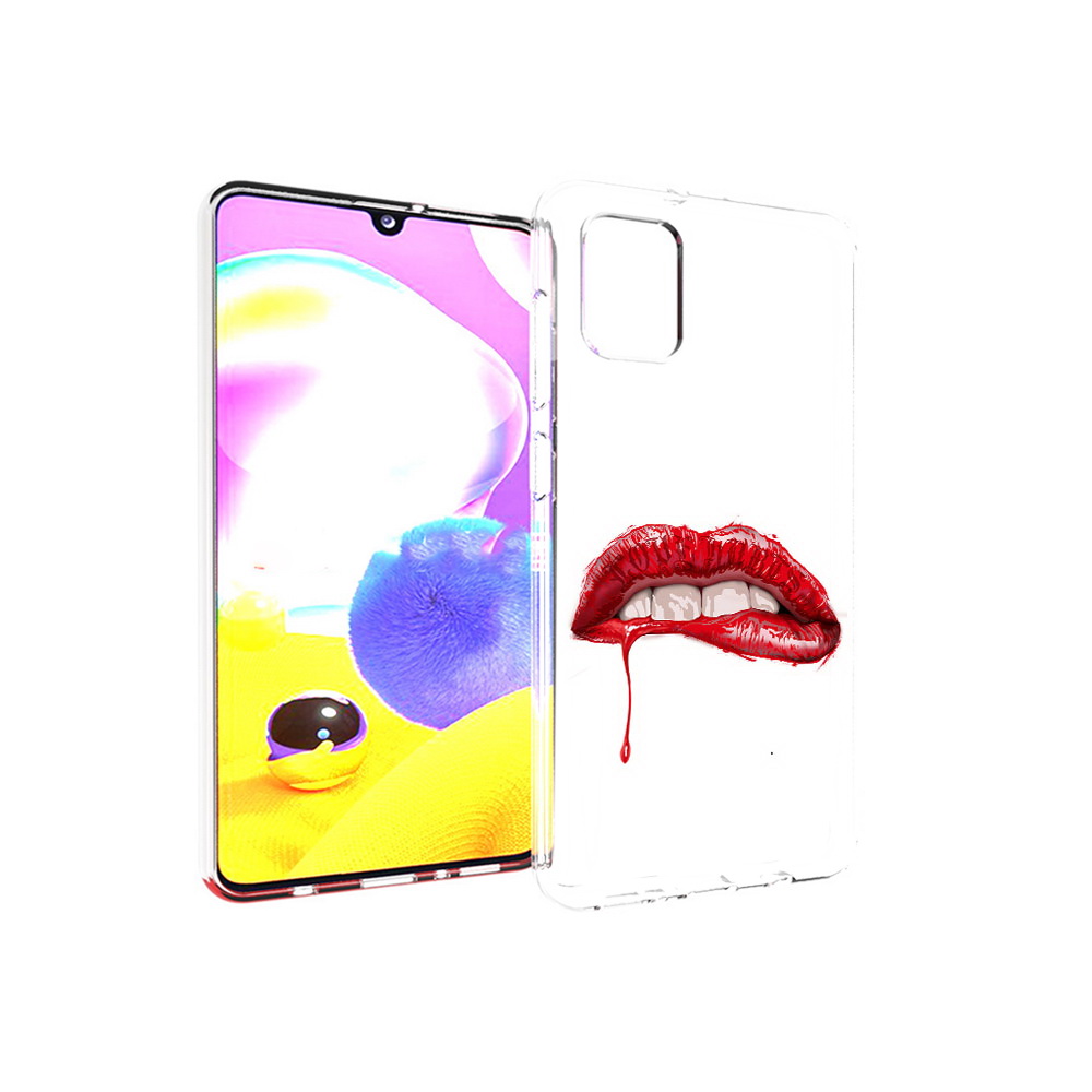Чехол MyPads Tocco для Samsung Galaxy A31 яркие красные губы (PT146911.482.706), Прозрачный, Tocco
Чехол MyPads Tocco для Samsung Galaxy A31 яркие красные губы (PT146911.482.706), Прозрачный, Tocco