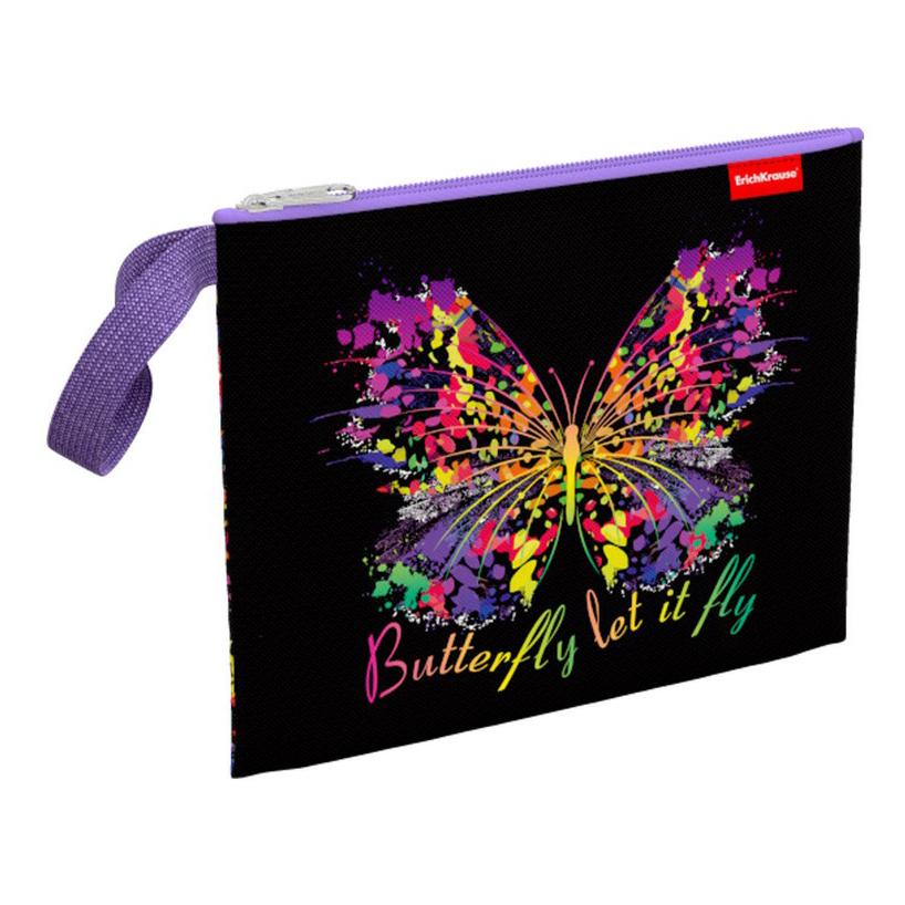 Папка ErichKrause Butterfly на молнии A5+ текстильная в ассортименте, Разноцветный
Папка ErichKrause Butterfly на молнии A5+ текстильная в ассортименте, Разноцветный
