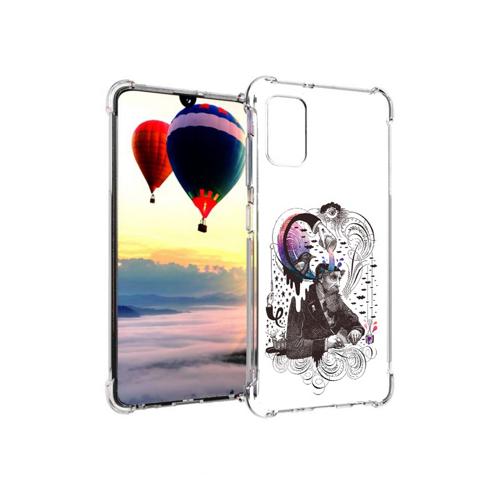 Чехол MyPads Tocco для Samsung Galaxy A41 абстракция думающий мужчина (PT147427.483.210), Прозрачный, Tocco
Чехол MyPads Tocco для Samsung Galaxy A41 абстракция думающий мужчина (PT147427.483.210), Прозрачный, Tocco