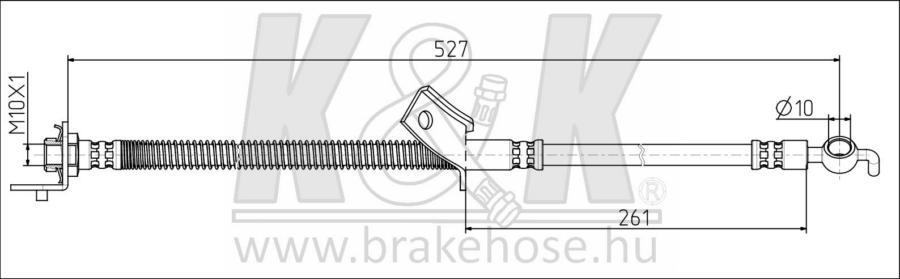 K&K FT0737 Шланг тормозной передн прав HYUNDAI: i30 (FD) 1.4, 1.6, 1.6 CRDi, 2.0, 2.0 CRDi
K&K FT0737 Шланг тормозной передн прав HYUNDAI: i30 (FD) 1.4, 1.6, 1.6 CRDi, 2.0, 2.0 CRDi