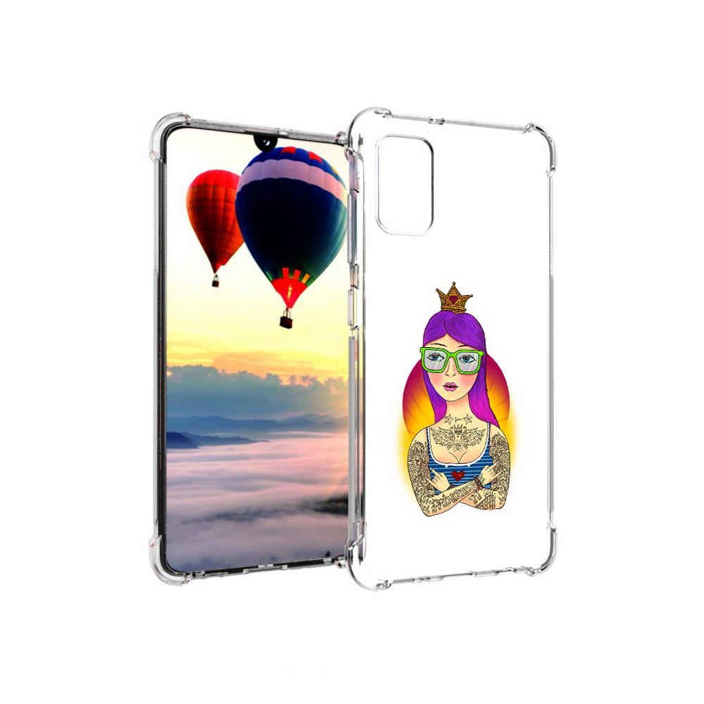 Чехол MyPads Tocco для Samsung Galaxy A41 девушка в татуировках с короной, Прозрачный, Tocco
Чехол MyPads Tocco для Samsung Galaxy A41 девушка в татуировках с короной, Прозрачный, Tocco