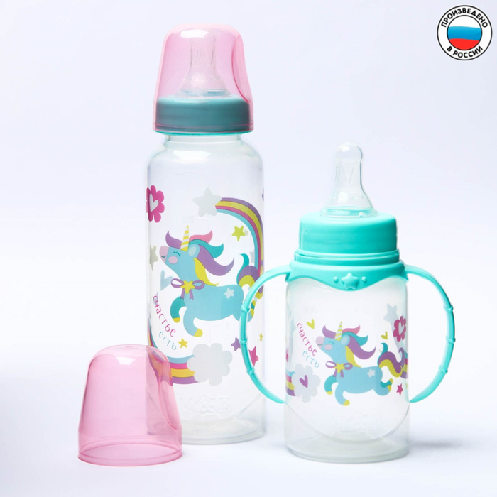 Подарочный детский набор Волшебная пони: бутылочки для кормления 150 и 250 мл, 0+, розовый
Подарочный детский набор Волшебная пони: бутылочки для кормления 150 и 250 мл, 0+, розовый
