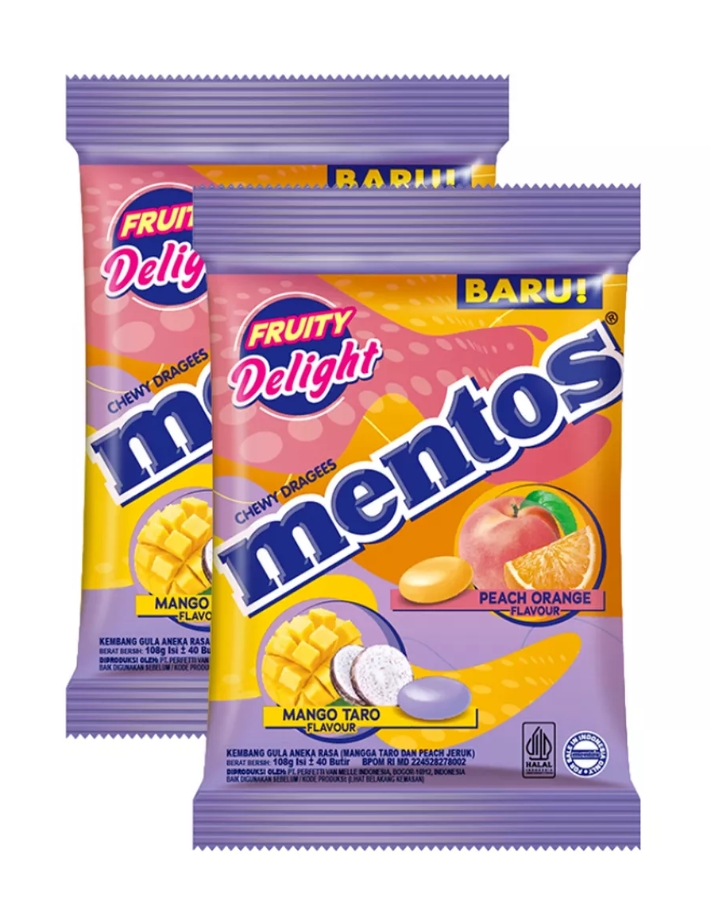 Жевательные конфеты Mentos ассорти, 2 шт по 121,5 г, Жевательные конфеты Mentos персик-манго, 2 шт. по 121,5 г
Жевательные конфеты Mentos ассорти, 2 шт по 121,5 г, Жевательные конфеты Mentos персик-манго, 2 шт. по 121,5 г