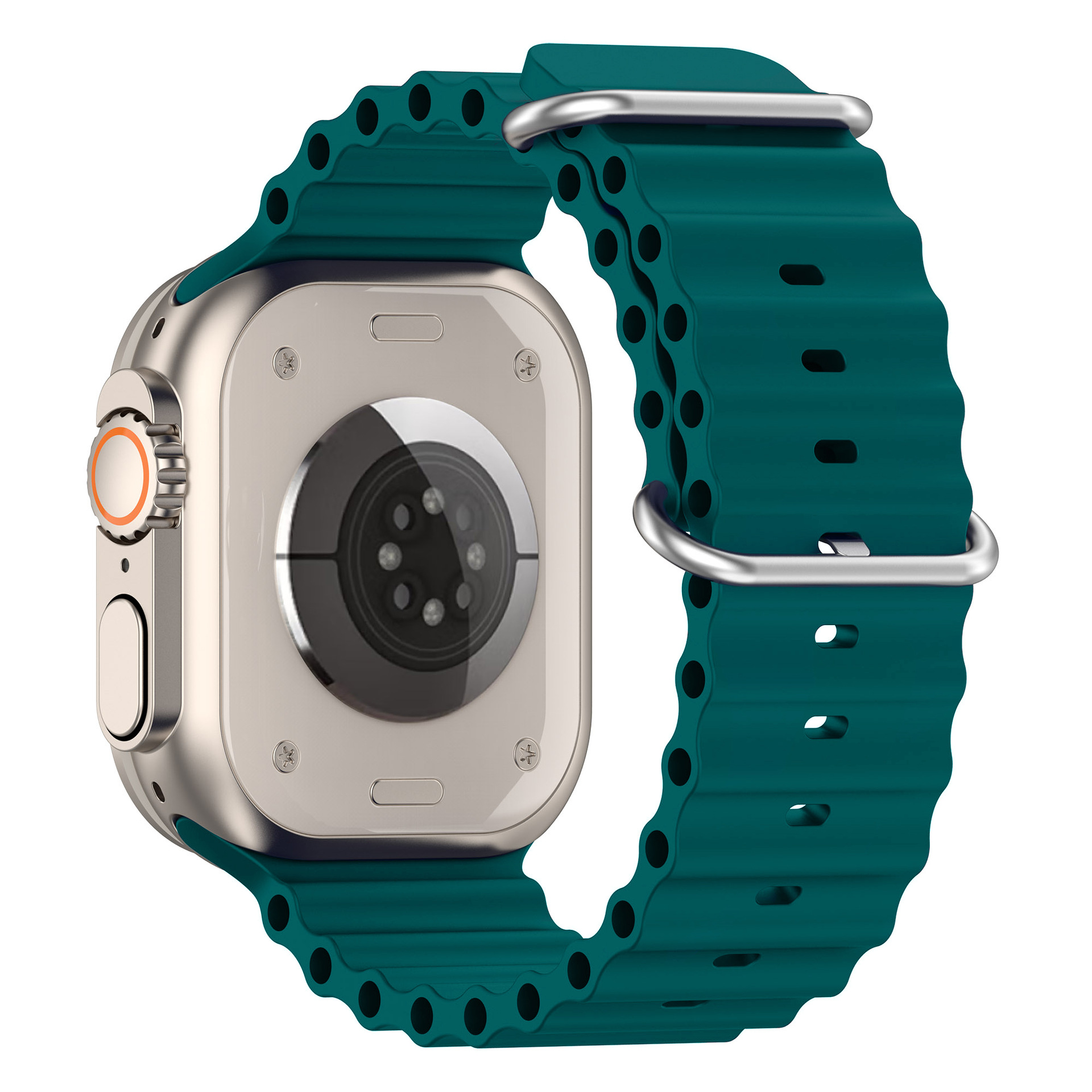 Ремешок океанская цепь для Apple Watch 1-9/SE/Ultra (42/44/45/49 мм), темно-зеленый, Watch 1-9 / SE / ULTRA (42/44/45/49 мм)
Ремешок океанская цепь для Apple Watch 1-9/SE/Ultra (42/44/45/49 мм), темно-зеленый, Watch 1-9 / SE / ULTRA (42/44/45/49 мм)