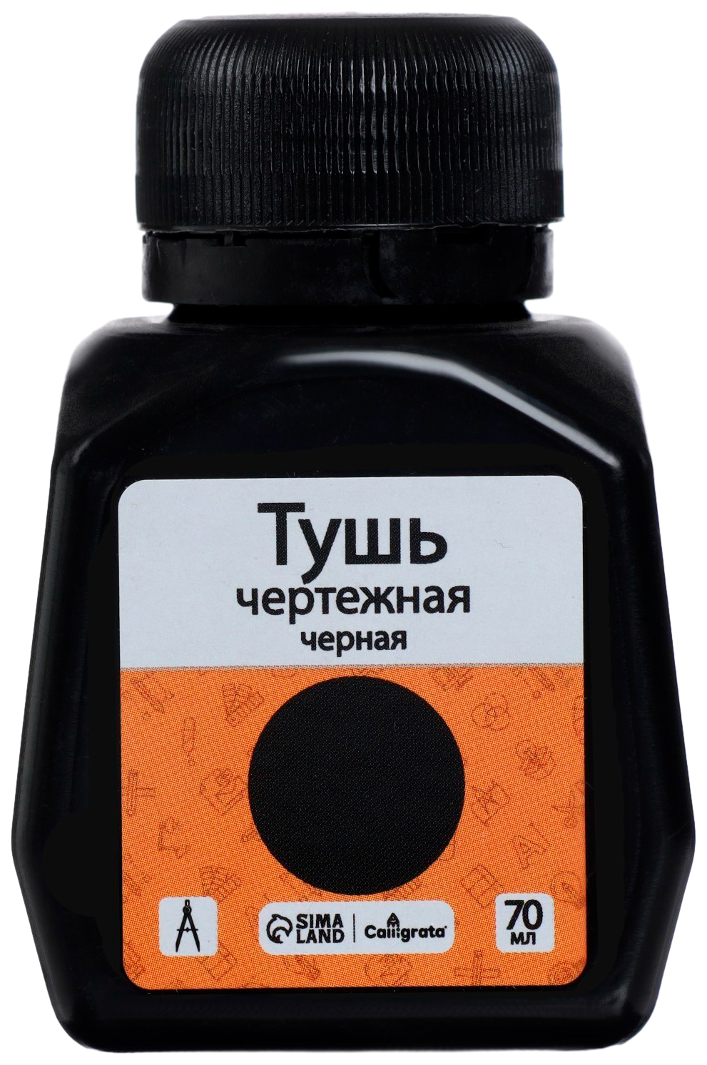 Тушь жидкая чёрная 70 мл, для графических, чертёжных и чертёжно-оформительских работ, 4шт., Черный
Тушь жидкая чёрная 70 мл, для графических, чертёжных и чертёжно-оформительских работ, 4шт., Черный
