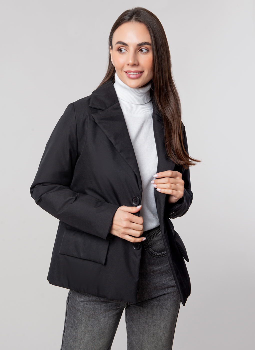 Куртка женская Каляев 60085 черная 40 RU, 60085
Куртка женская Каляев 60085 черная 40 RU, 60085