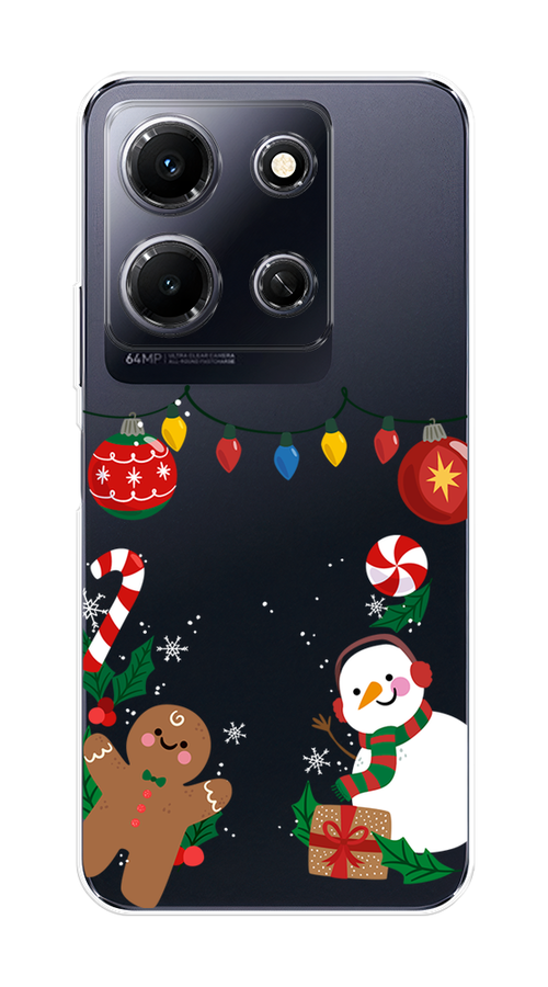 Чехол на Infinix Note 30i "Новогоднее настроение", Коричневый;красный;зеленый, 3104350-5
Чехол на Infinix Note 30i "Новогоднее настроение", Коричневый;красный;зеленый, 3104350-5