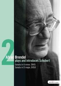 SCHUBERT, F.: Piano Works, Vol. 2 (Brendel) - Piano Sonatas, D. 845 and D. 850, 1 DVD
SCHUBERT, F.: Piano Works, Vol. 2 (Brendel) - Piano Sonatas, D. 845 and D. 850, 1 DVD