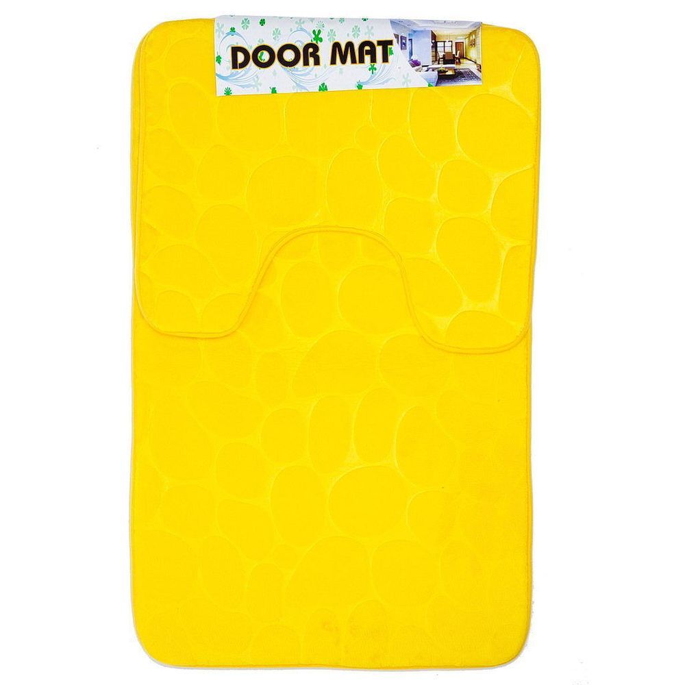 Набор ковриков для ванной и туалета, 2 шт, 0.5х0.8, 0.4х0.5 м, ПЭ, жел, Камешки, Y9-038, Камешки
Набор ковриков для ванной и туалета, 2 шт, 0.5х0.8, 0.4х0.5 м, ПЭ, жел, Камешки, Y9-038, Камешки